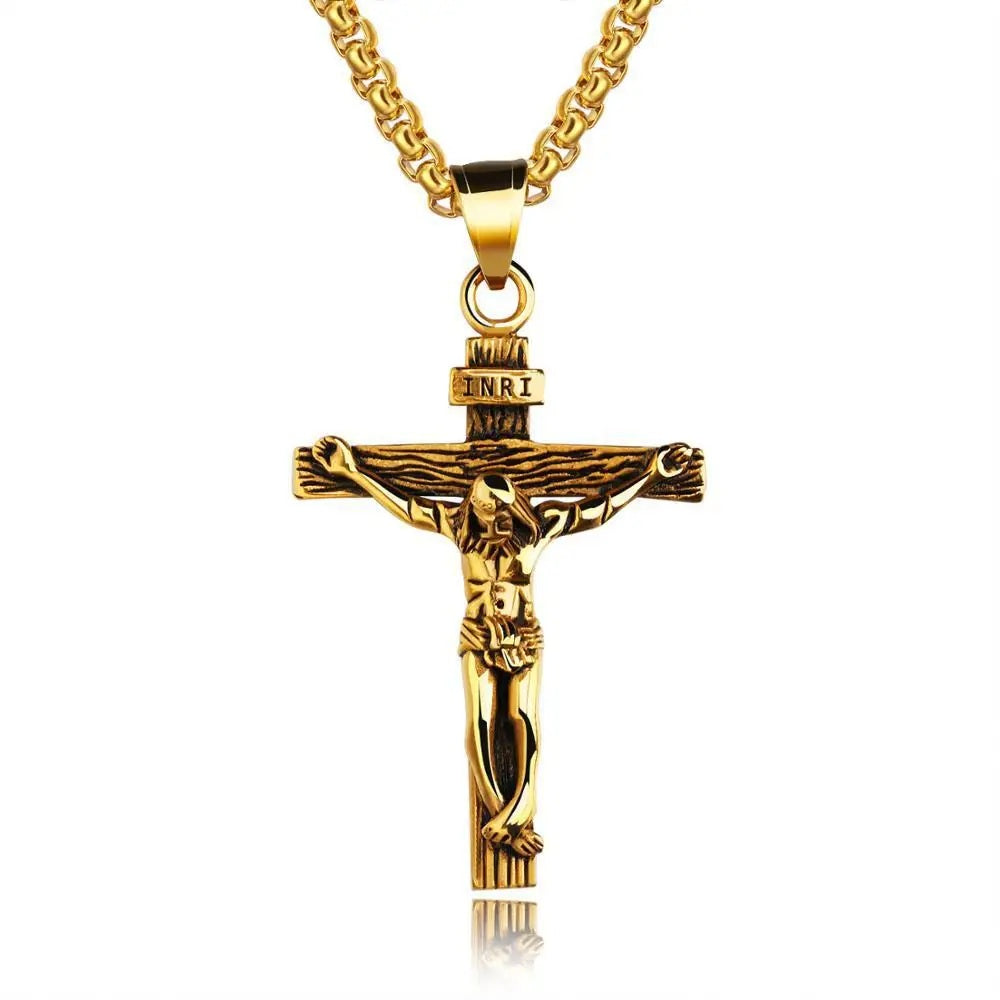 Colar Crucifixo Jesus Cristo - A Crucificação