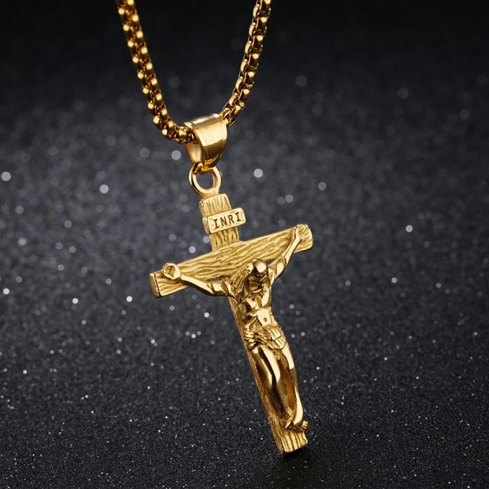 Colar Crucifixo Jesus Cristo - A Crucificação