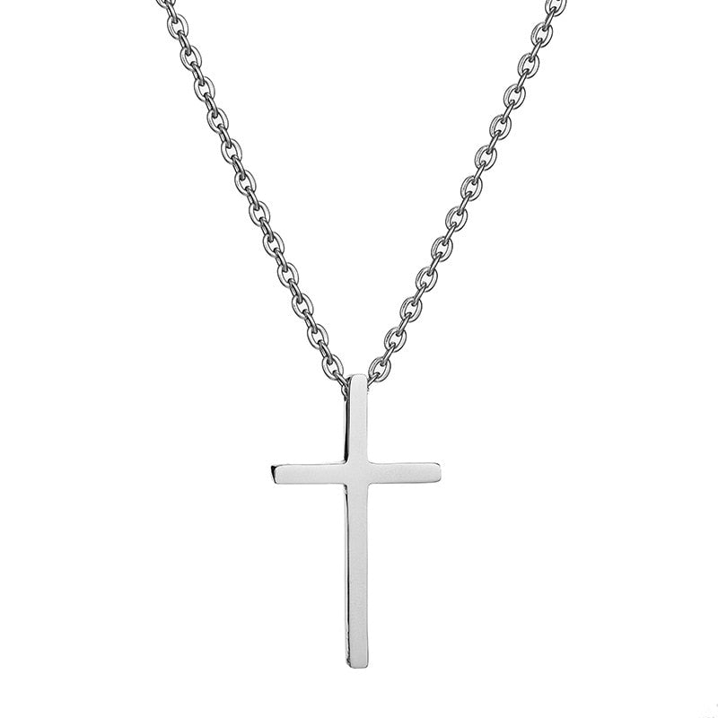 Colar cruz clássico masculino - Meu Pai com cartão dedicatória