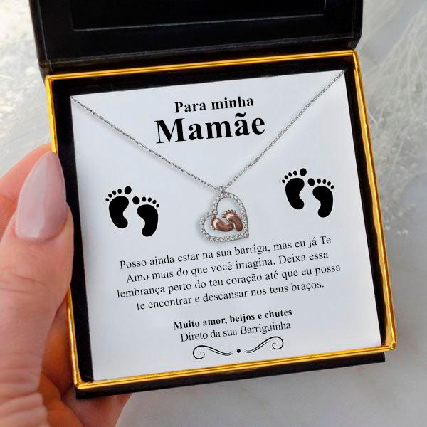 Colar meu bebê - para minha mamãe