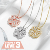 Compra 1 leve 3 - Colar Trevo de Coração