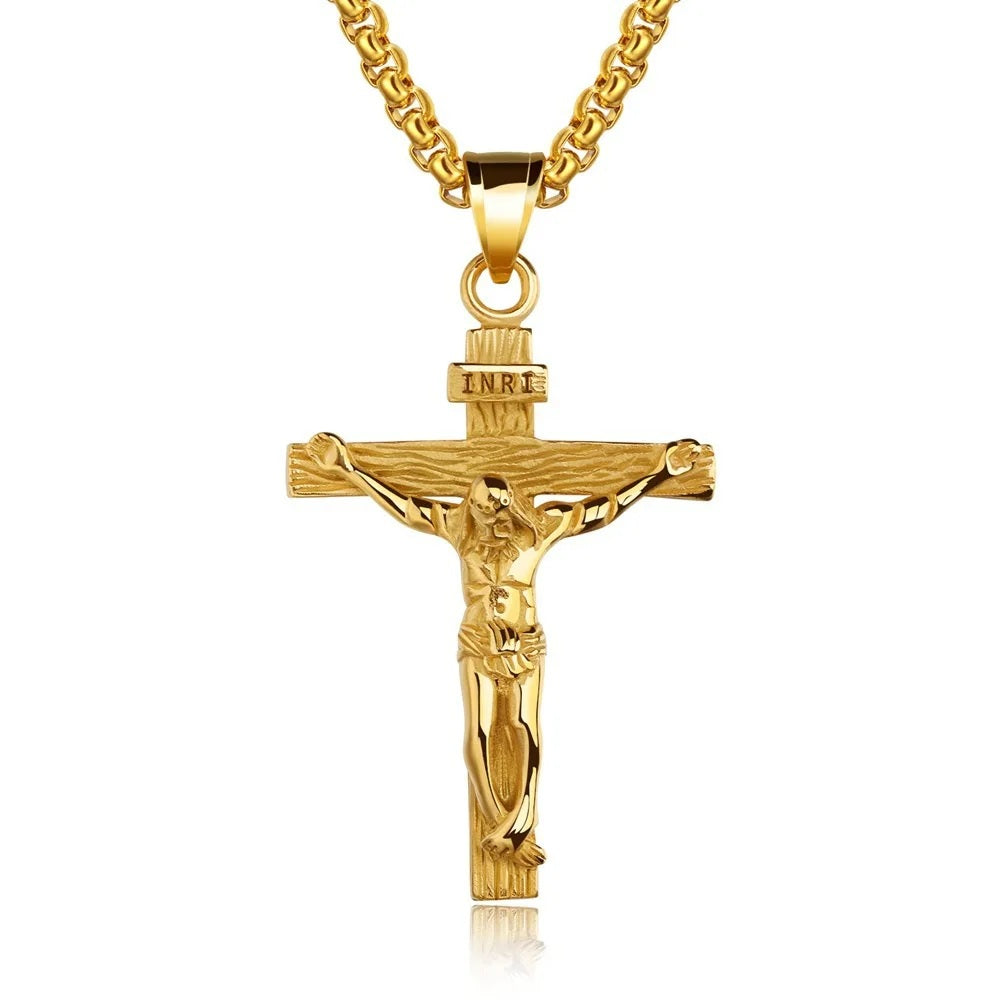 Colar Crucifixo Jesus Cristo - A Crucificação