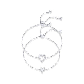 Pulseiras Amor Eterno – Mãe & Filha com caixa presenteável de brinde