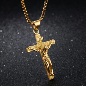 Colar Crucifixo Jesus Cristo - A Crucificação
