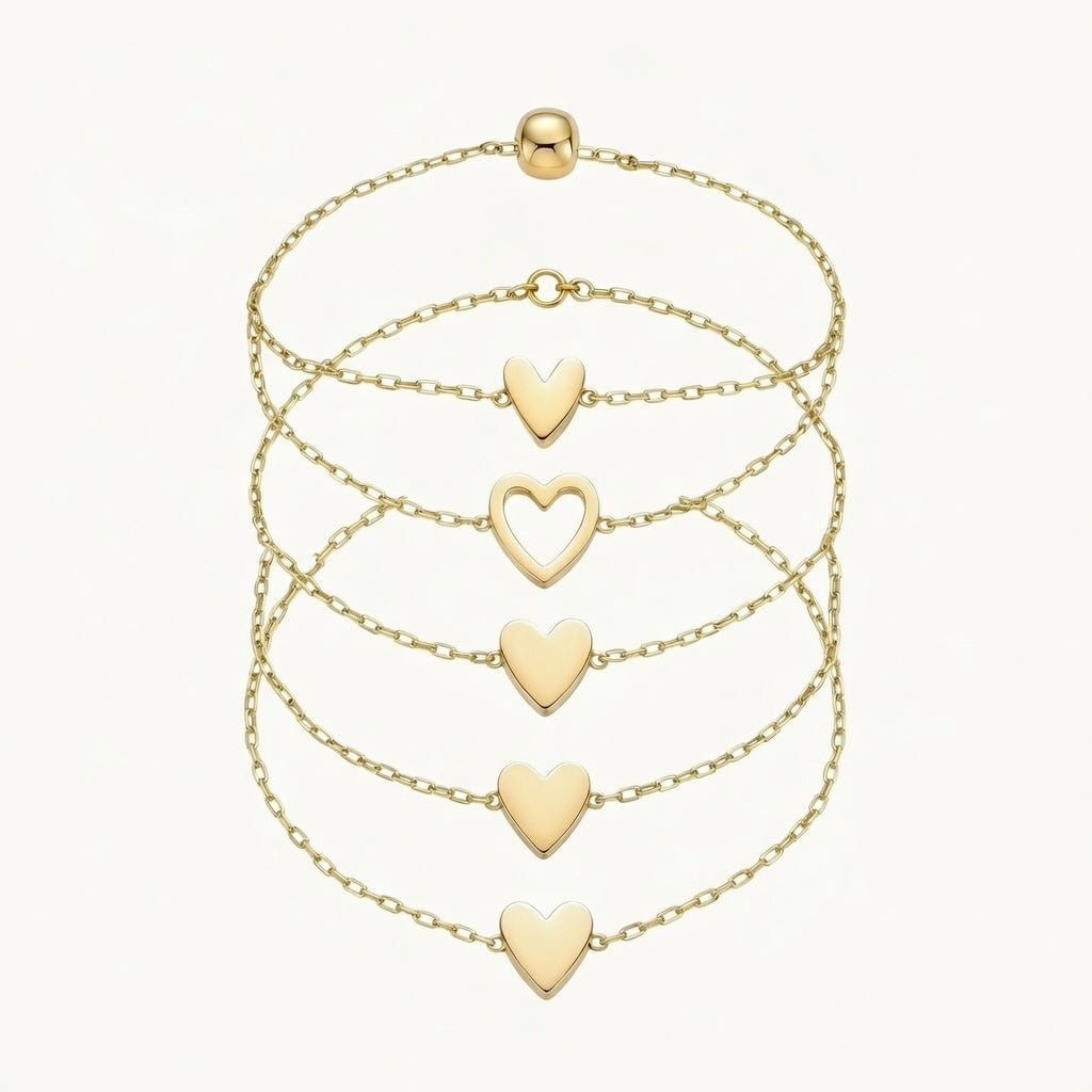 Pulseiras Amor Eterno  – Mãe & Filha com caixa presenteável de brinde