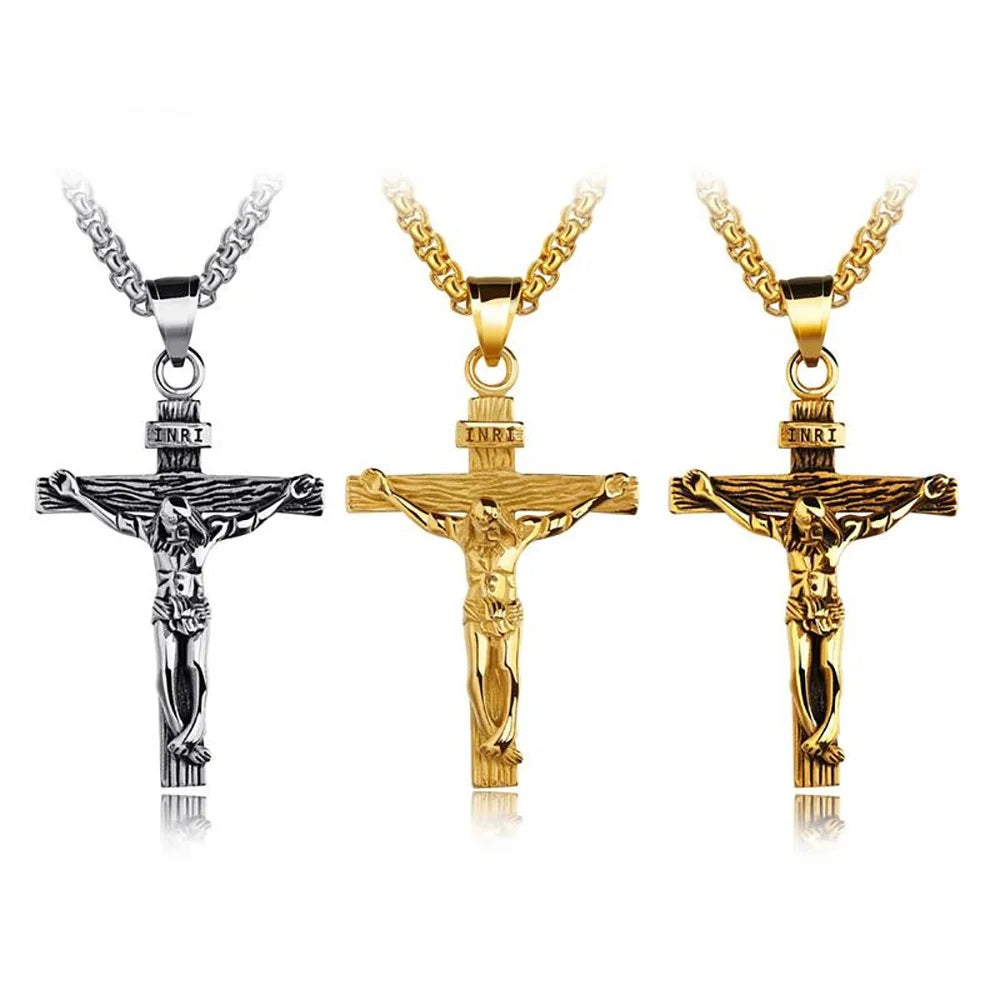Colar Crucifixo Jesus Cristo - A Crucificação
