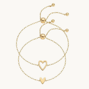 Pulseiras Amor Eterno  – Mãe & Filha com caixa presenteável de brinde