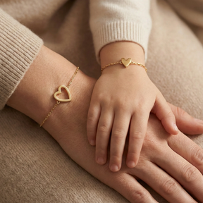 Pulseiras Amor Eterno  – Mãe & Filha com caixa presenteável de brinde