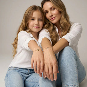 Pulseiras Amor Eterno – Mãe & Filha com caixa presenteável de brinde