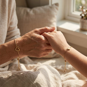 Pulseiras Amor Eterno – Mãe & Filha com caixa presenteável de brinde