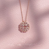 Compre 1 Leve 2 - Colar Trevo de Corações com cartão dedicatória