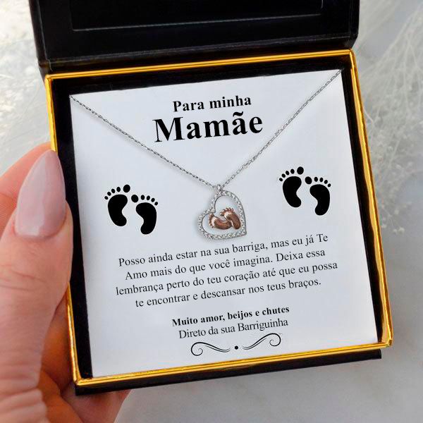 PARA MINHA MAMÃE - Colar meu bebê